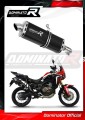 Auspuff Schalldämpfer DOMINATOR P7 schwarz passend für Honda CRF 1000L Africa Twin 2016  2019 3