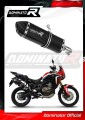 Auspuff Schalldämpfer DOMINATOR HP7 schwarz passend für Honda CRF 1000L Africa Twin 2016  2019 3