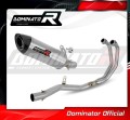 kompletny układ wydechowy z tłumikiem DOMINATOR Full System HP8 pasujący do motocykla Yamaha MT-03 2020 - 2023