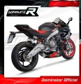 Aprilia RS 660 2020 - 2023 Exhaust Muffler Manifold Collector Auspuff Sportauspuff Silencer Echappement Silencieux Scarico Marmitta Scarichi Escape Wydech Tłumik Kolektor HP8 DOMINATOR Full Exhaust System 2