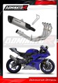 komplette Auspuffanlage mit Schalldämpfer DOMINATOR Full System Titan HP6 passend für Yamaha YZF R6 2017  2023