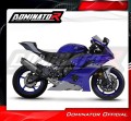 komplette Auspuffanlage mit Schalldämpfer DOMINATOR Full System Titan HP6 passend für Yamaha YZF R6 2017  2023 3