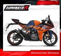 Auspuff Schalldämpfer DOMINATOR GP schwarz passend für KTM RC 390 2022  2024 4