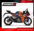 Auspuff Schalldämpfer DOMINATOR HP3 schwarz passend für KTM RC 390 2022  2024 4