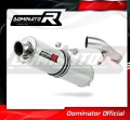 wydech tłumik DOMINATOR Okrągły pasujący do motocykla Suzuki GSXF 650 2007 - 2016 2