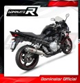wydech tłumik DOMINATOR Okrągły pasujący do motocykla Suzuki GSXF 650 2007 - 2016 3