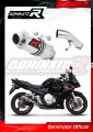 Auspuff Schalldämpfer DOMINATOR GP1 passend für Suzuki GSXF 650 2007  2016