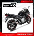 Auspuff Schalldämpfer DOMINATOR GP1 passend für Suzuki GSXF 650 2007  2016 3