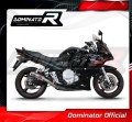 Auspuff Schalldämpfer DOMINATOR GP1 passend für Suzuki GSXF 650 2007  2016 4