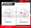Husqvarna 701 Enduro 2021-2023 Motorcycle Dominator Exhaust Silencer Muffler Pot d'échappement Marmitta Escape HP1 5