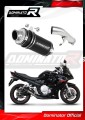 wydech tłumik DOMINATOR GP1 CZARNY pasujący do motocykla Suzuki GSXF 650 2007 - 2016