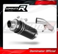 wydech tłumik DOMINATOR GP1 CZARNY pasujący do motocykla Suzuki GSXF 650 2007 - 2016 2