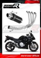 kompletny układ wydechowy z tłumikiem DOMINATOR Full System GP1 CZARNY pasujący do motocykla Suzuki GSX 1250 FA 2010 - 2016