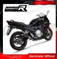 complete exhaust system with muffler DOMINATOR Full System GP1 BLACK fits to Suzuki GSX 1250 FA 2010  2016 3