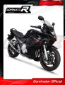 kompletny układ wydechowy z tłumikiem DOMINATOR Full System GP1 pasujący do motocykla Suzuki GSXF 650 2007 - 2016 5