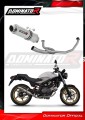 komplette Auspuffanlage mit Schalldämpfer DOMINATOR Full System GP1 passend für Honda VTR 250 2009  2015
