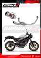 komplette Auspuffanlage mit Schalldämpfer DOMINATOR Full System GP passend für Honda VTR 250 2009  2015