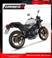 kompletny układ wydechowy z tłumikiem DOMINATOR Full System GP CZARNY pasujący do motocykla Honda VTR 250 2009 - 2015 3