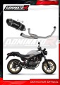 komplette Auspuffanlage mit Schalldämpfer DOMINATOR Full System HP3 schwarz passend für Honda VTR 250 2009  2015