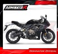 kompletny układ wydechowy z tłumikiem DOMINATOR Full System GP CZARNY pasujący do motocykla Honda CBR 650 R 2019 - 2023 2