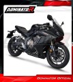 komplette Auspuffanlage mit Schalldämpfer DOMINATOR Full System GP schwarz passend für Honda CBR 650 R 2019  2023 3