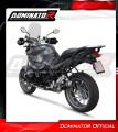 Auspuff Schalldämpfer DOMINATOR GP1 schwarz passend für BMW R1200R 2010  2014 3