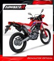 Honda CRF 300L / Rally 2021 - 2023 motorcycle Exhaust Full system Collector Manifold Muffler échappement Marmitta Escape MX2 BLACK Dominator Exhaust System 2