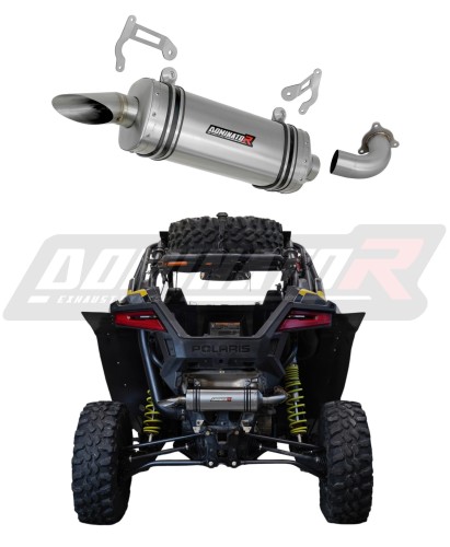 Auspuff Schalldämpfer DOMINATOR P7 passend für Polaris RZR PRO XP 1000 2020  2023 6