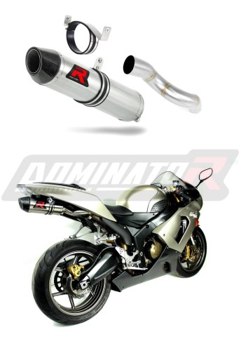 wydech tłumik DOMINATOR HP2 pasujący do motocykla Kawasaki ZX6R 636 2005 - 2006 4