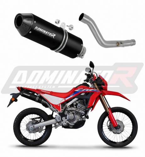 wydech tłumik DOMINATOR MX2 CZARNY pasujący do motocykla Honda CRF 300L / Rally 2021 - 2023 6