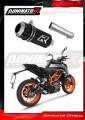 Auspuff Schalldämpfer DOMINATOR GP schwarz passend für KTM 390 Duke 2021  2023