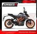 Auspuff Schalldämpfer DOMINATOR GP schwarz passend für KTM 390 Duke 2021  2023 4
