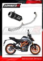 komplette Auspuffanlage mit Schalldämpfer DOMINATOR Full System GP schwarz passend für KTM 390 Duke 2021  2023