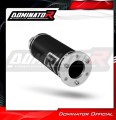 Auspuff Schalldämpfer DOMINATOR GP1 schwarz passend für Kawasaki ZR7 / ZR7S 1999  2004