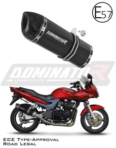 Kawasaki ZR7 / ZR7S 1999 - 2004 EU Homologiert genehmigt Schalldämpfer Auspuff HP1 BLACK