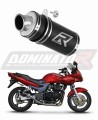 Auspuff Schalldämpfer DOMINATOR GP1 schwarz passend für Kawasaki ZR7 / ZR7S 1999  2004 5