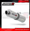 Auspuff Schalldämpfer DOMINATOR homologiert rund passend für Kawasaki ZR7 / ZR7S 1999  2004 6