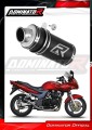 Auspuff Schalldämpfer DOMINATOR GP1 schwarz passend für Kawasaki ZR7 / ZR7S 1999  2004 6