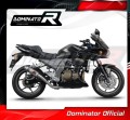 Auspuff Schalldämpfer DOMINATOR homologiert GP1 passend für Kawasaki Z750 2004  2006 4