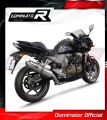 Auspuff Schalldämpfer DOMINATOR homologiert rund passend für Kawasaki Z750 2004  2006 3