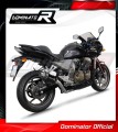 Auspuff Schalldämpfer DOMINATOR homologiert GP1 schwarz passend für Kawasaki Z750 2004  2006 3