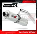 exhaust muffler DOMINATOR homologated road legal ROUND fits to Kawasaki Z750 2007  2012 2