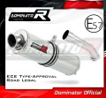 Auspuff Schalldämpfer DOMINATOR homologiert rund passend für Kawasaki ZX10R 2004  2005