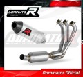 kompletny układ wydechowy z tłumikiem DOMINATOR Full System HP3 pasujący do motocykla Yamaha XSR 900 2022 - 2023