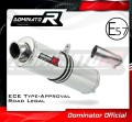 Auspuff Schalldämpfer DOMINATOR homologiert rund passend für Kawasaki ZX10R 2011  2015