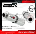 Auspuff Schalldämpfer DOMINATOR homologiert rund passend für Kawasaki ZX7R 1996  2003