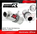 exhaust muffler DOMINATOR homologated road legal GP1 fits to Kawasaki ZX7R 1996  2003