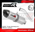 exhaust muffler DOMINATOR homologated road legal HP1 fits to Kawasaki ZX6R 636 2003  2004