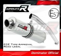 Auspuff Schalldämpfer DOMINATOR homologiert rund passend für Yamaha YZF R6 1999  2002