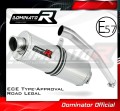 wydech tłumik DOMINATOR Homologowany Owalny pasujący do motocykla Yamaha YZF R6 1999 - 2002